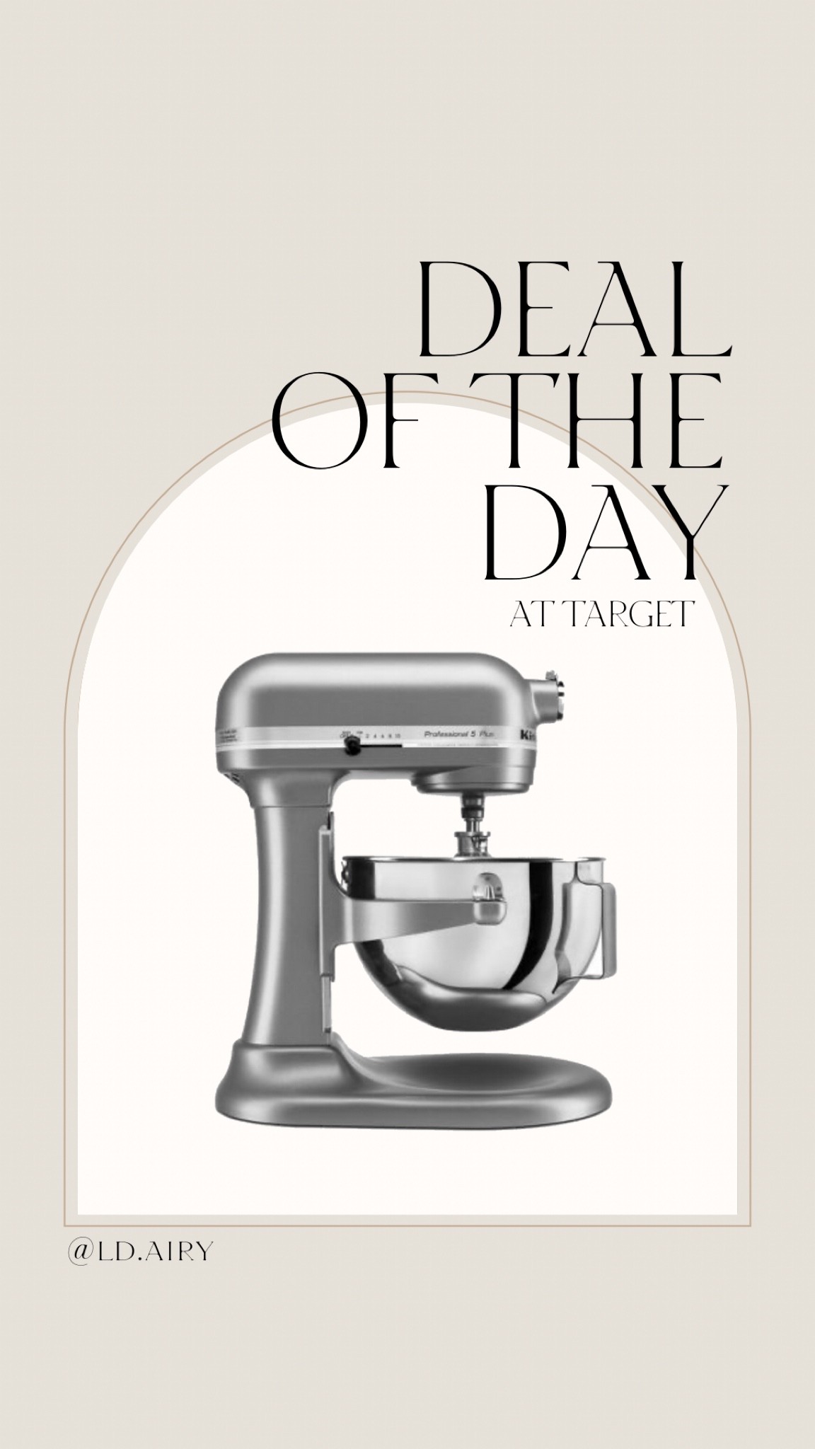 TARGET DEAL 


#kitchenaid #kitchenaidmixer #mixer #holiday #christmas #cookies #baking #giftguide 

#LTKhome #LTKSeasonal #LTKHoliday