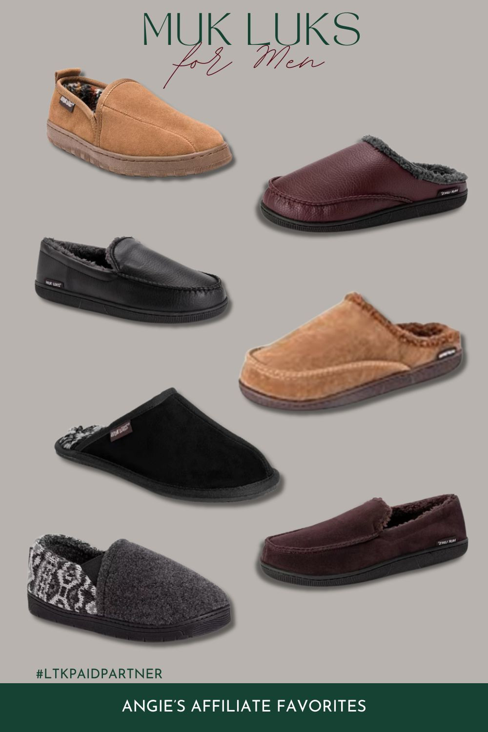 🛋️ Comfort Meets Durability – Muk Luks Men’s Slippers! 🛋️

Kick back and relax with Muk Luks Men’s Slippers, crafted for unbeatable comfort and everyday wear. Whether you're unwinding after a long day or lounging around the house, these slippers are the go-to for cozy, reliable warmth. 🧦🔥

Why You’ll Love Them:
👣 All-Day Comfort – Soft, cushioned insoles that keep your feet happy.
🛋️ Classic & Rugged – Stylish designs with a masculine touch.
🌡️ Warm & Durable – Perfect for chilly weather with long-lasting construction.
🚪 Indoor/Outdoor Friendly – Sturdy soles make them great for quick trips outside.

🔹 Stay comfortable – shop your perfect pair now! 

 #LTKGiftGuide #LTKMens