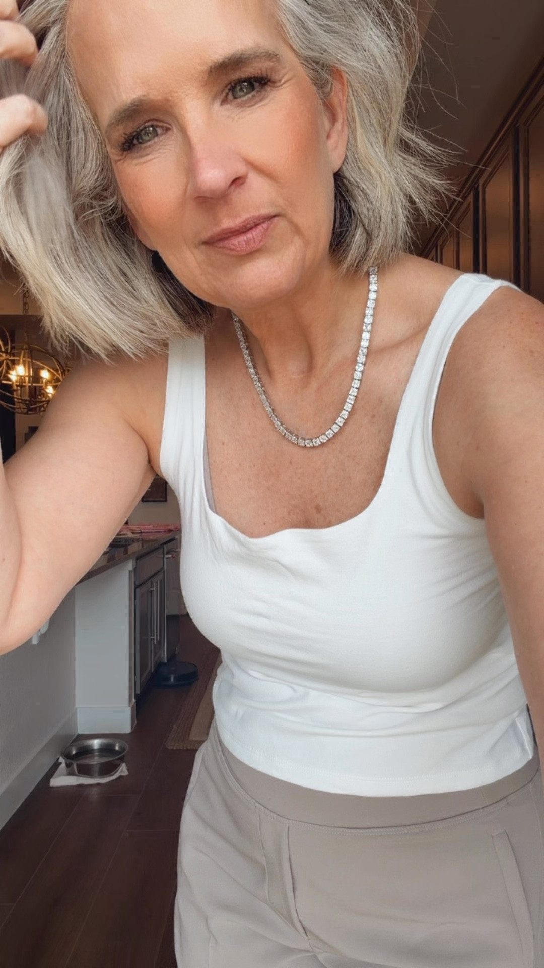 A few things that came today that surprised me! 
These shoes are amazingly comfortable and the pants are chic and effortless!

Athleta, Steve Madden, Target, Melinda Maria, tank, tennis necklace, straight leg travel pants, jelly shoes

#LTKootd #LTKOver40 #LTKSaleAlert