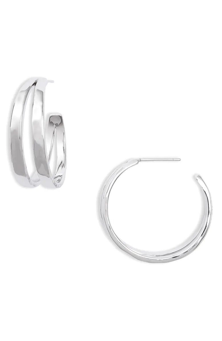 Zorte Split Hoop Earrings | Nordstrom | Nordstrom