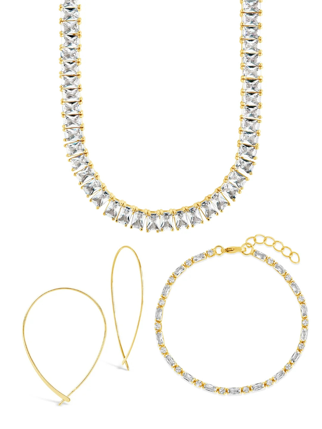 Marisol Cubic Zirconia Tennis Necklace | Sterling Forever