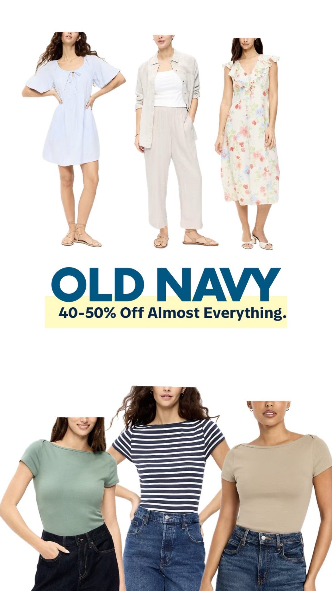 40-50% off at Old Navy!

#LTKootd #LTKSaleAlert #LTKmomlife