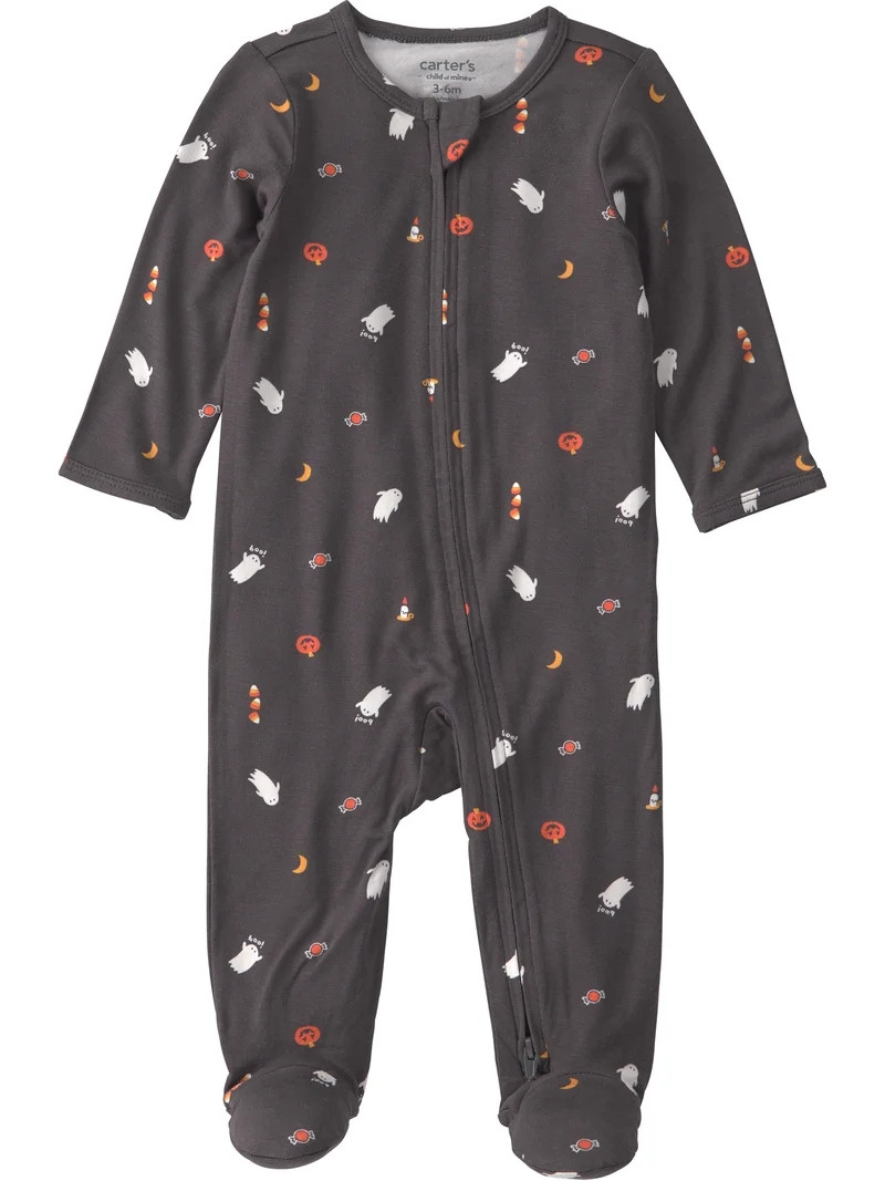 Carter's Child of Mine Baby ComfySoft Halloween Sleep 'N Play, Sizes, Preemie-6/9 Months | Walmart (US)