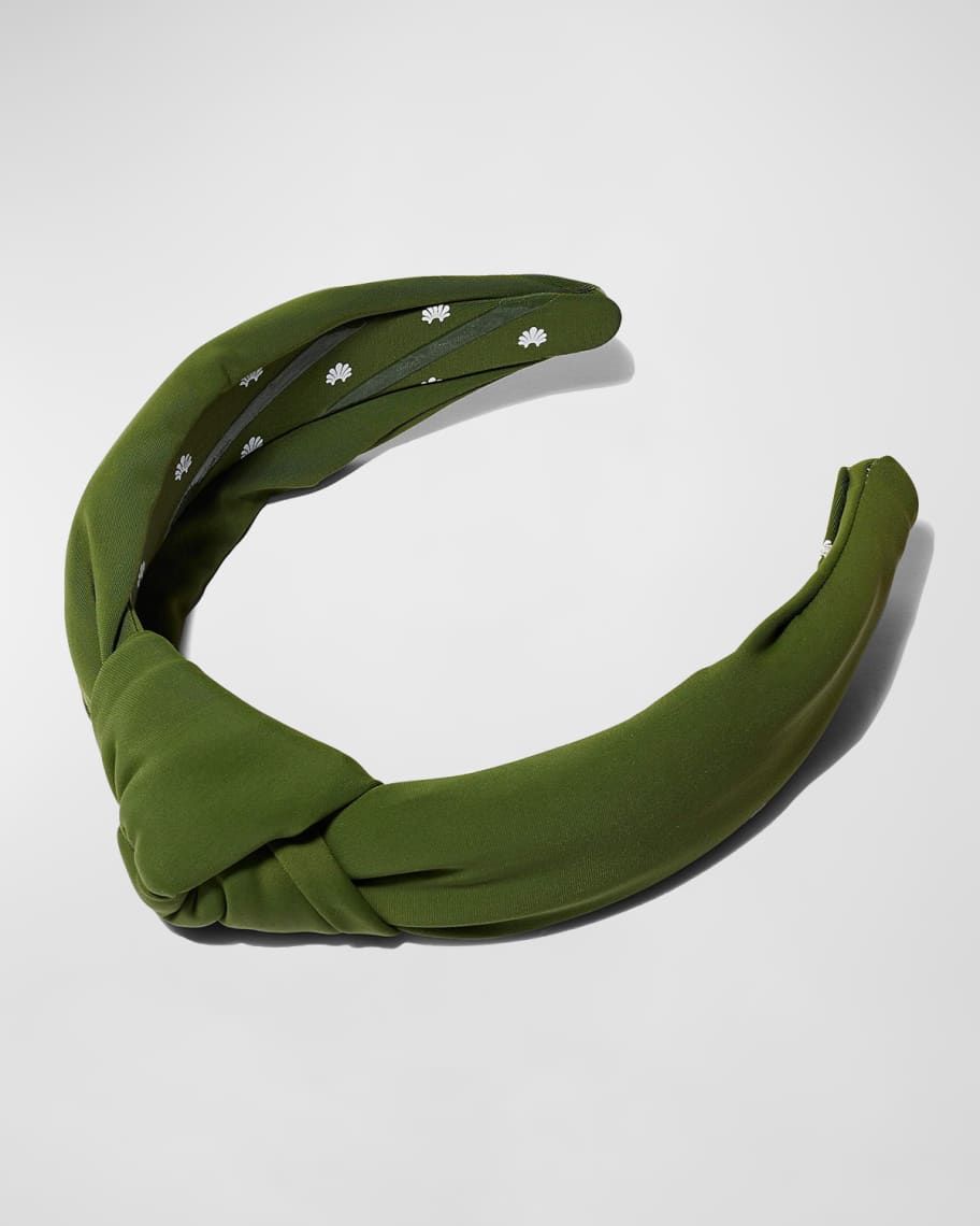 Lele Sadoughi Knotted Neoprene Headband | Neiman Marcus