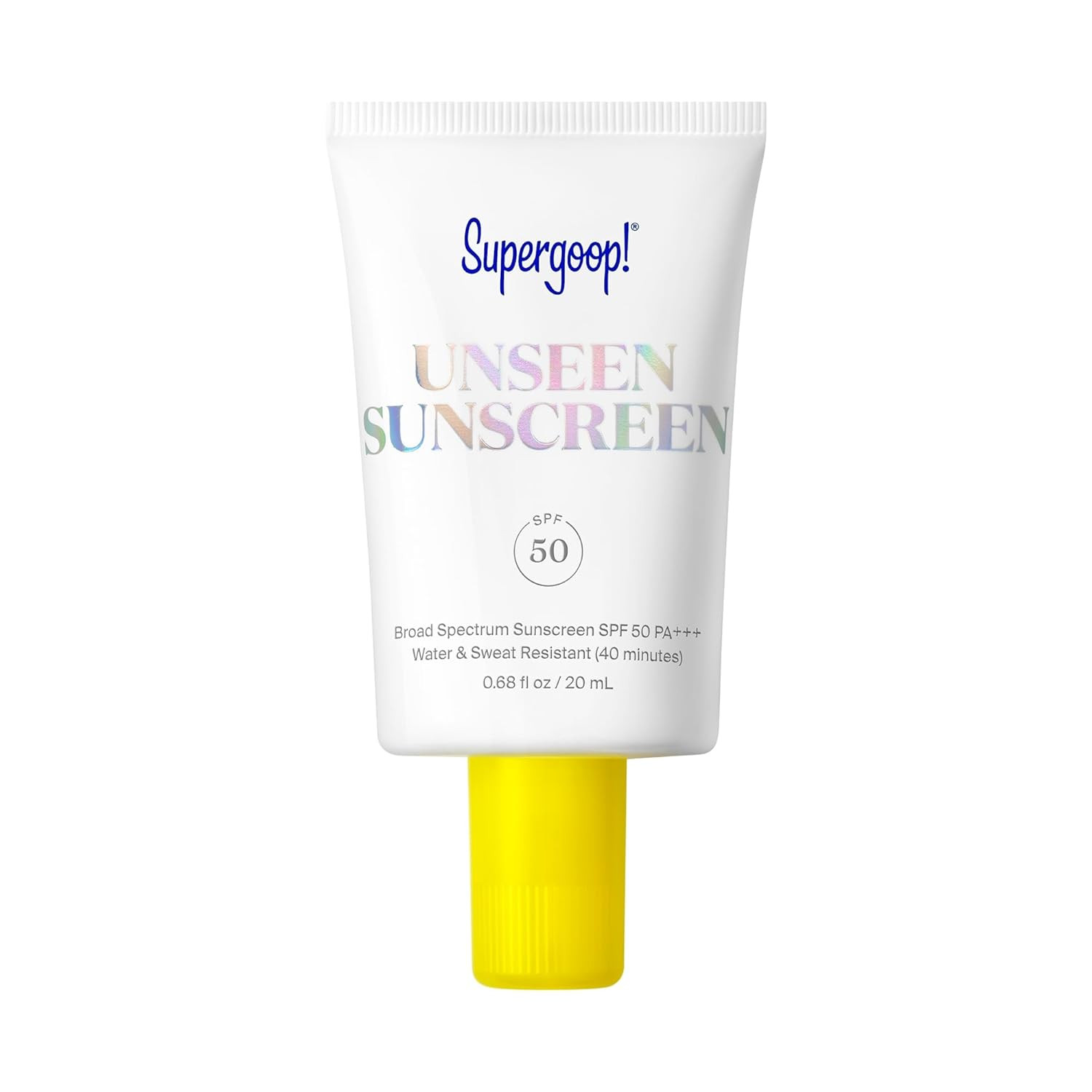 Supergoop! Unseen Sunscreen SPF 50 Invisible Sun Protection for Face - Broad Spectrum Face Sunscr... | Amazon (US)