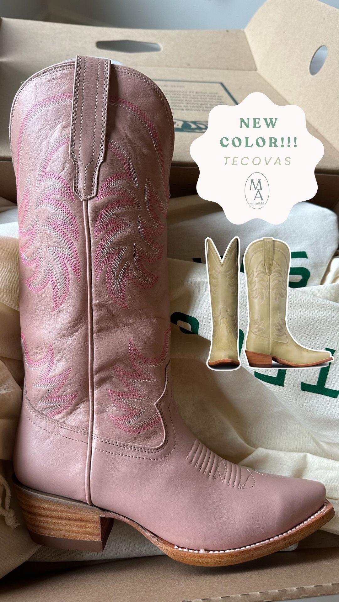 New color alert!!! Green is the new pink! 