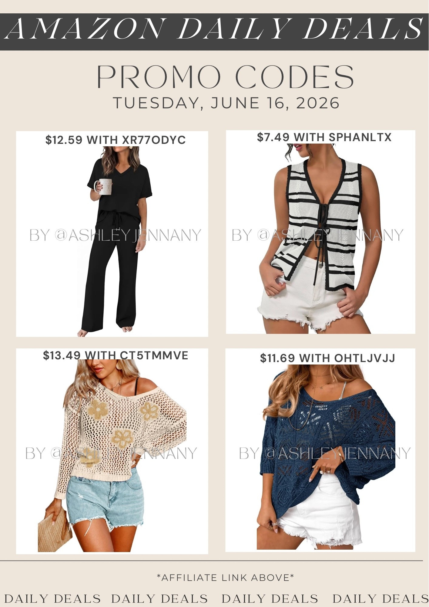 Amazon deals

#LTKMidsize #LTKSaleAlert #LTKootd