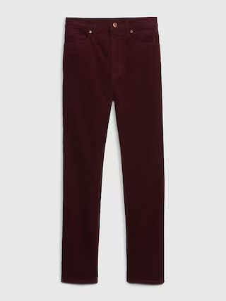 High Rise Corduroy Vintage Slim Pants with Washwell | Gap (US)