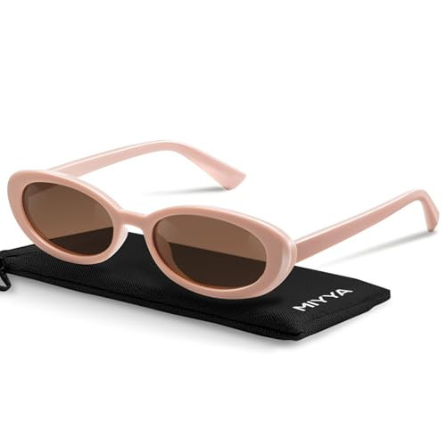 miyya Old Money Polarized Oval Sunglasses – 2025 Edition, UV400 Protection, Feather-Light Fit & Trendy Colors | Amazon (US)