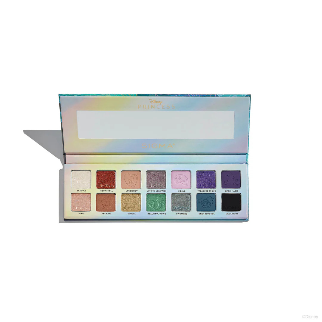 Disney The Little Mermaid Eyeshadow Palette | Sigma Beauty