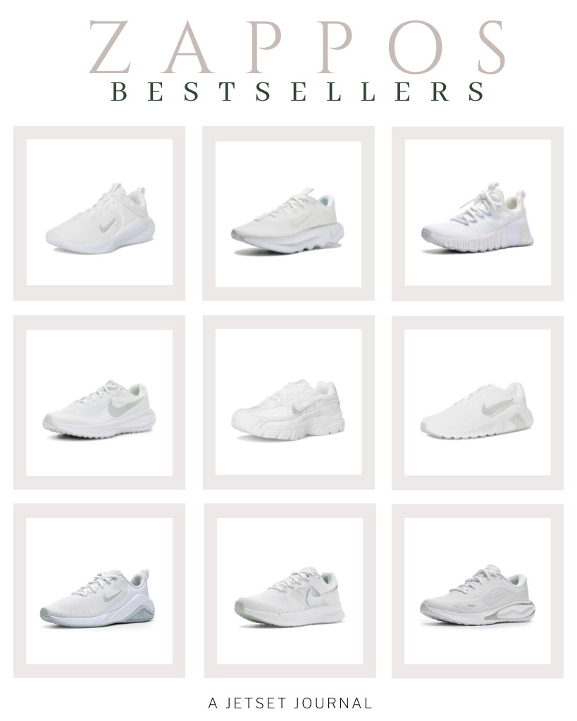 Here are this week's Zappos bestsellers that you can add to your cart! I’m in love with these Nike sneakers. My favorites for style are the Nike Bella and Air Max Bia, while the In-Season Trainer 14 and Free Metcon 6 are ideal for workouts and running. 

 #LTKSeasonal #LTKSaleAlert #LTKTravel