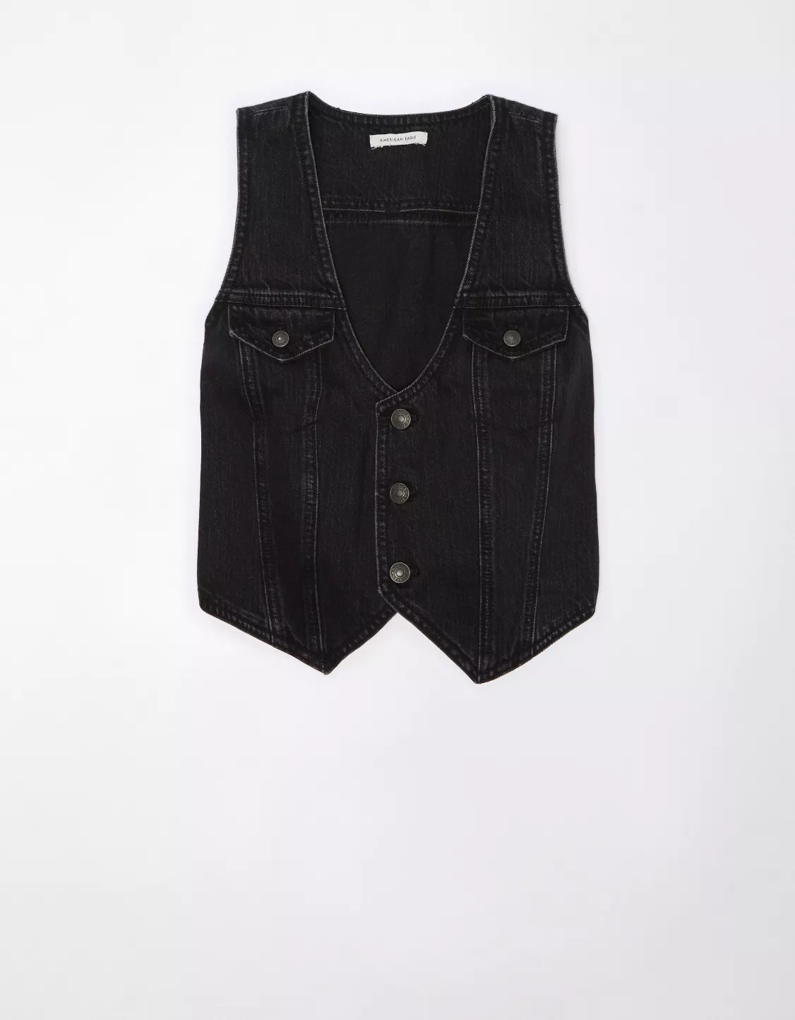 AE Denim Vest | American Eagle Outfitters (US & CA)