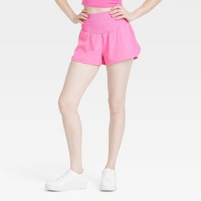Women's High-Rise 2.5" Seamless Waistband Woven Shorts - JoyLab™ | Target