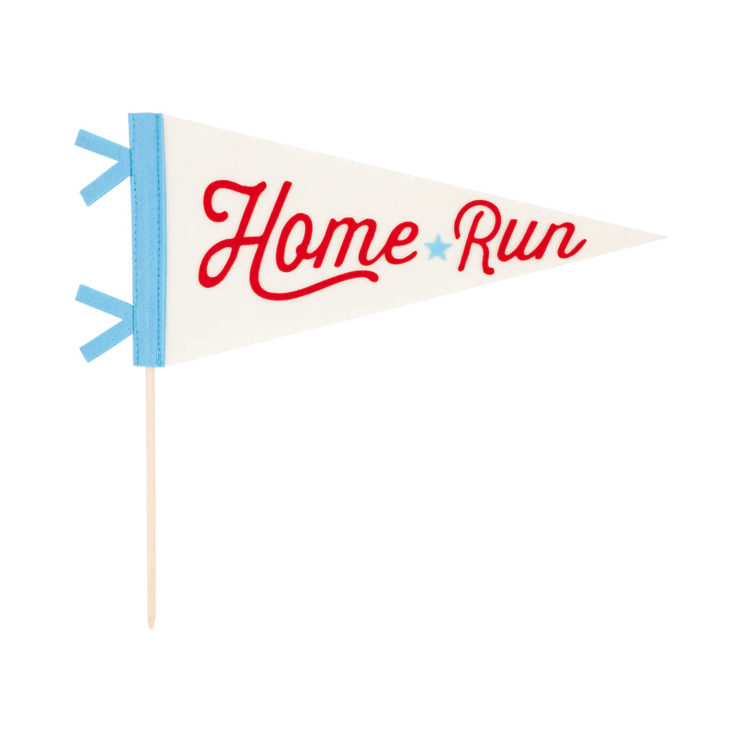 Baseball Felt Pennant Banner | My Mind's Eye