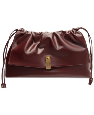 Arezzo Nicole Large Leather Pouch - Macy's | Macy's