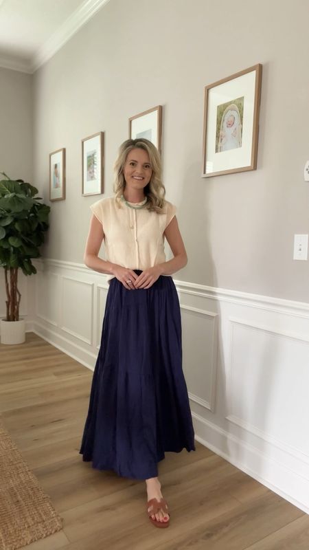 Maxi skirts have been a staple in my closet this summer.  I’m already thinking of outfits to wear with maxi skirts when it starts getting cooler. My husband tells me I think ahead too much. I tell him it’s one of my best qualities.😉

#LTKstyletip #LTKSeasonal #LTKunder50
