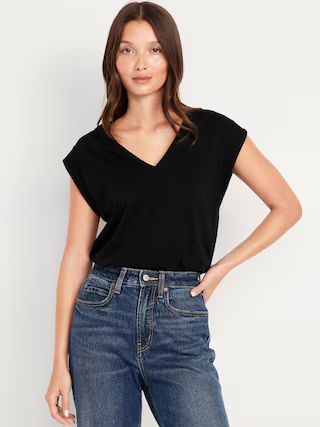 Sleeveless V-Neck Top | Old Navy (US)