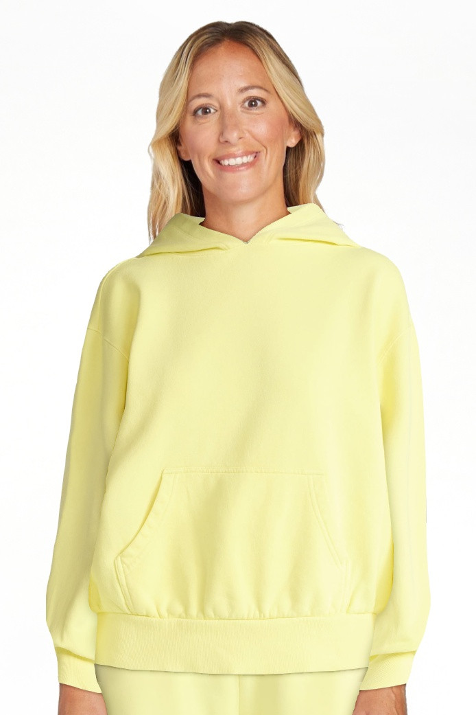 Scoop Women’s Mineral Washed Oversized Cropped Hoodie, Sizes XS-XXL | Walmart (US)