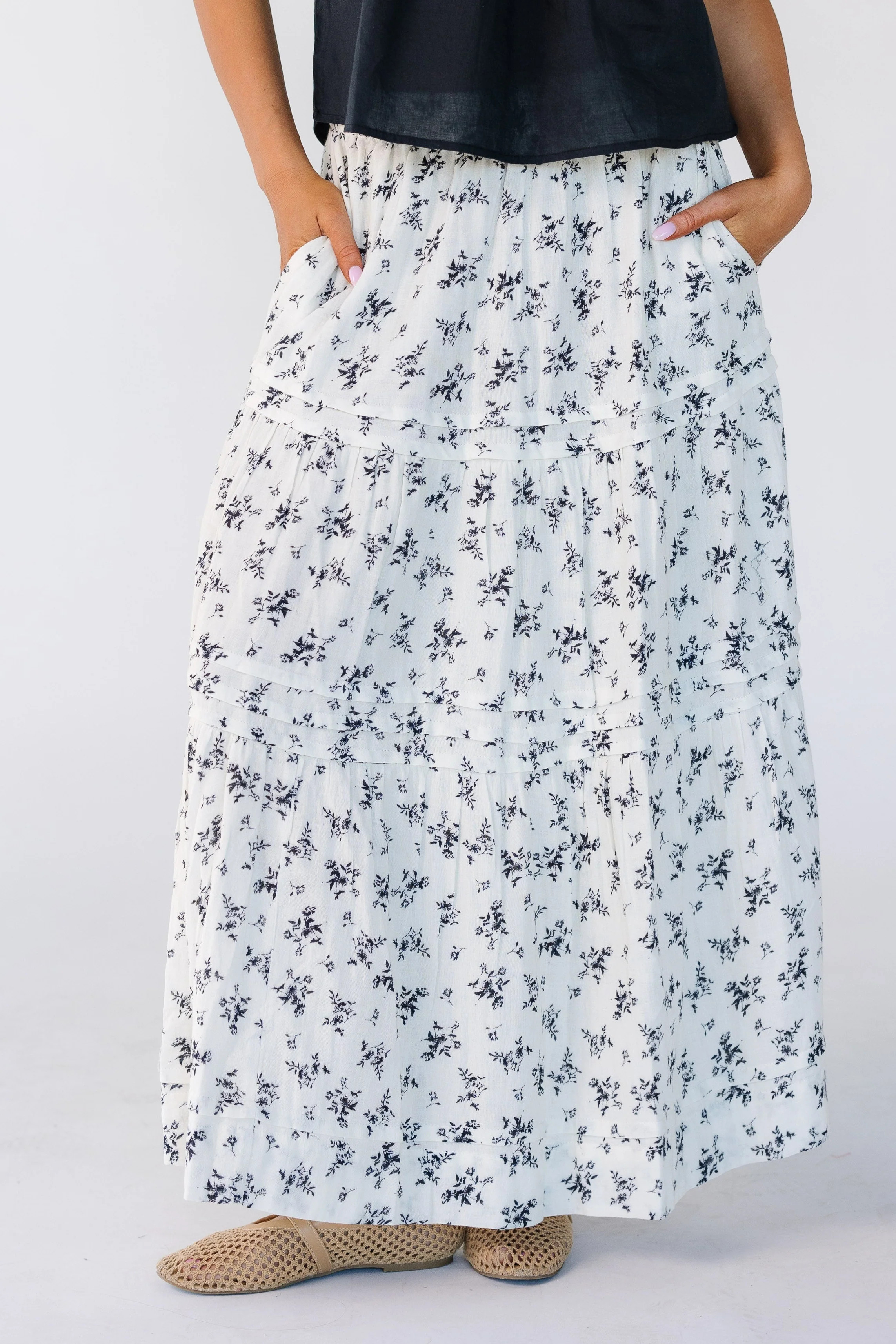 Citrus Shae Floral Print Skirt | Called To Surf
