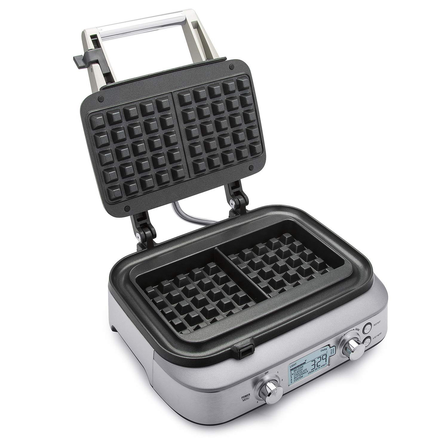 Breville the Smart Waffle™ Pro 2 Slice Waffle Maker, BWM620XL, Brushed Stainless Steel | Amazon (US)