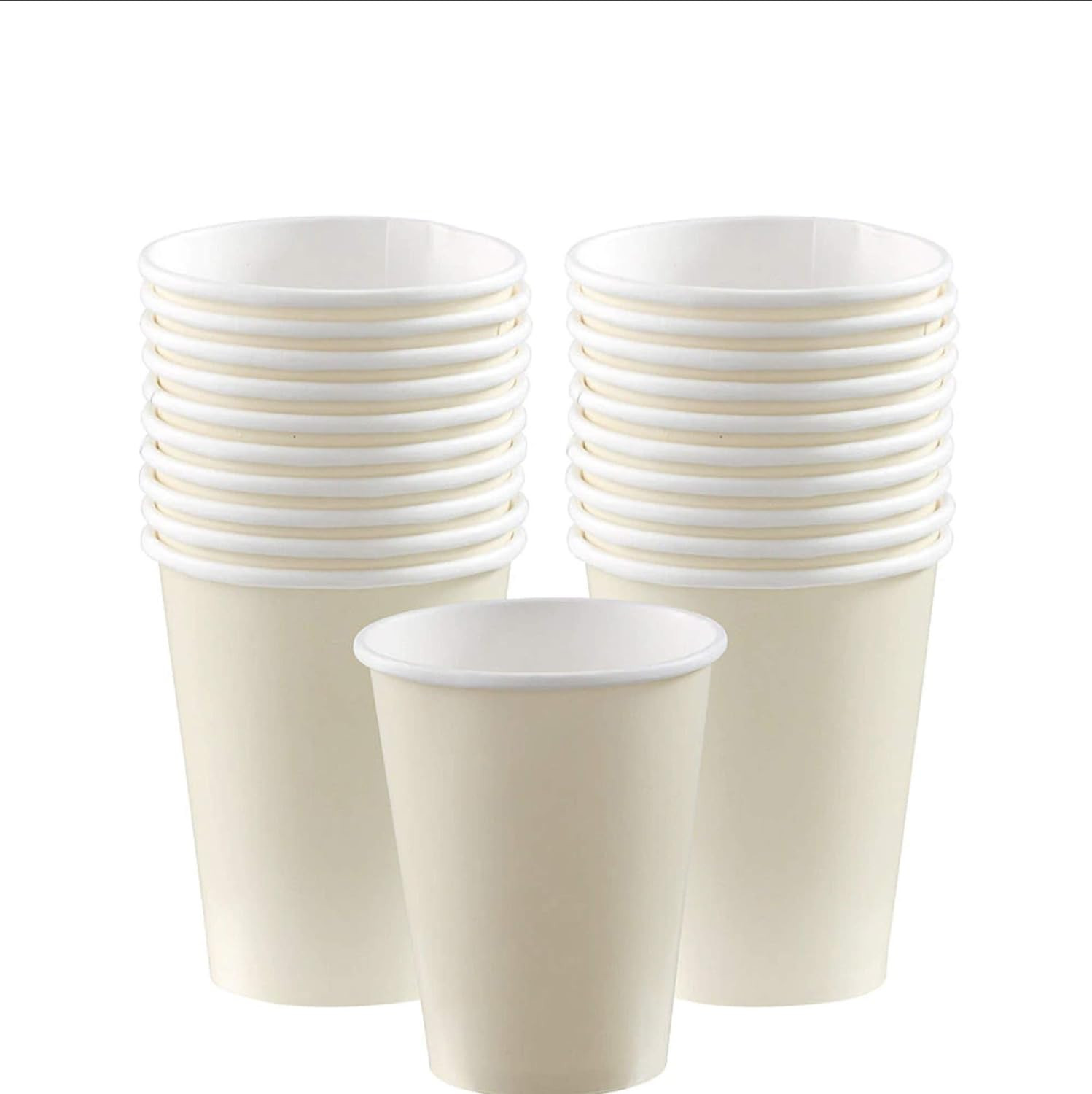 Vanilla Crème Party Cups - 9 Oz. - Pack Of 20 | Amazon (US)
