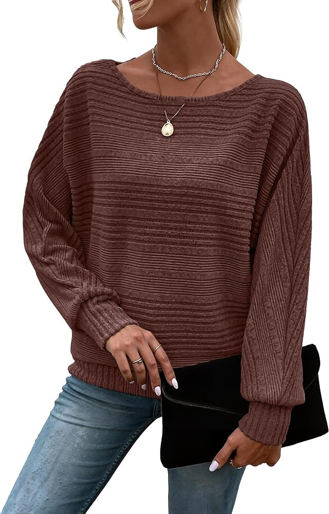 Long Sleeve Shirts for Women Tunic Tops Pullover Sweaters | Amazon (US)