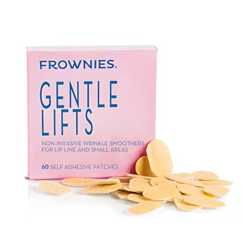 Frownies - Wrinkle Smoothing Gentle Lifts Patches for Fine Lip Lines - Hypoallergenic Smile Line Patches - Anti Wrinkle Patches for Lip - For Overnight Use - 60 Patches | Amazon (US)