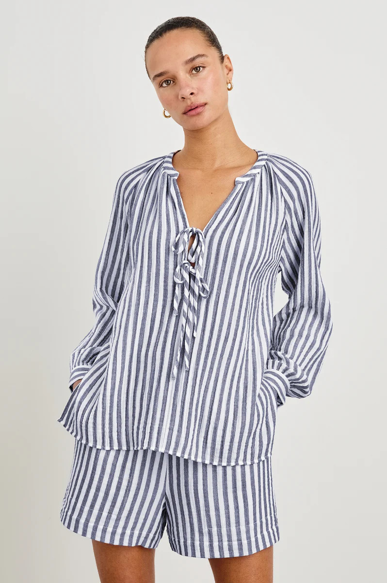 BRIELLE TOP - ADMIRAL STRIPE | Rails