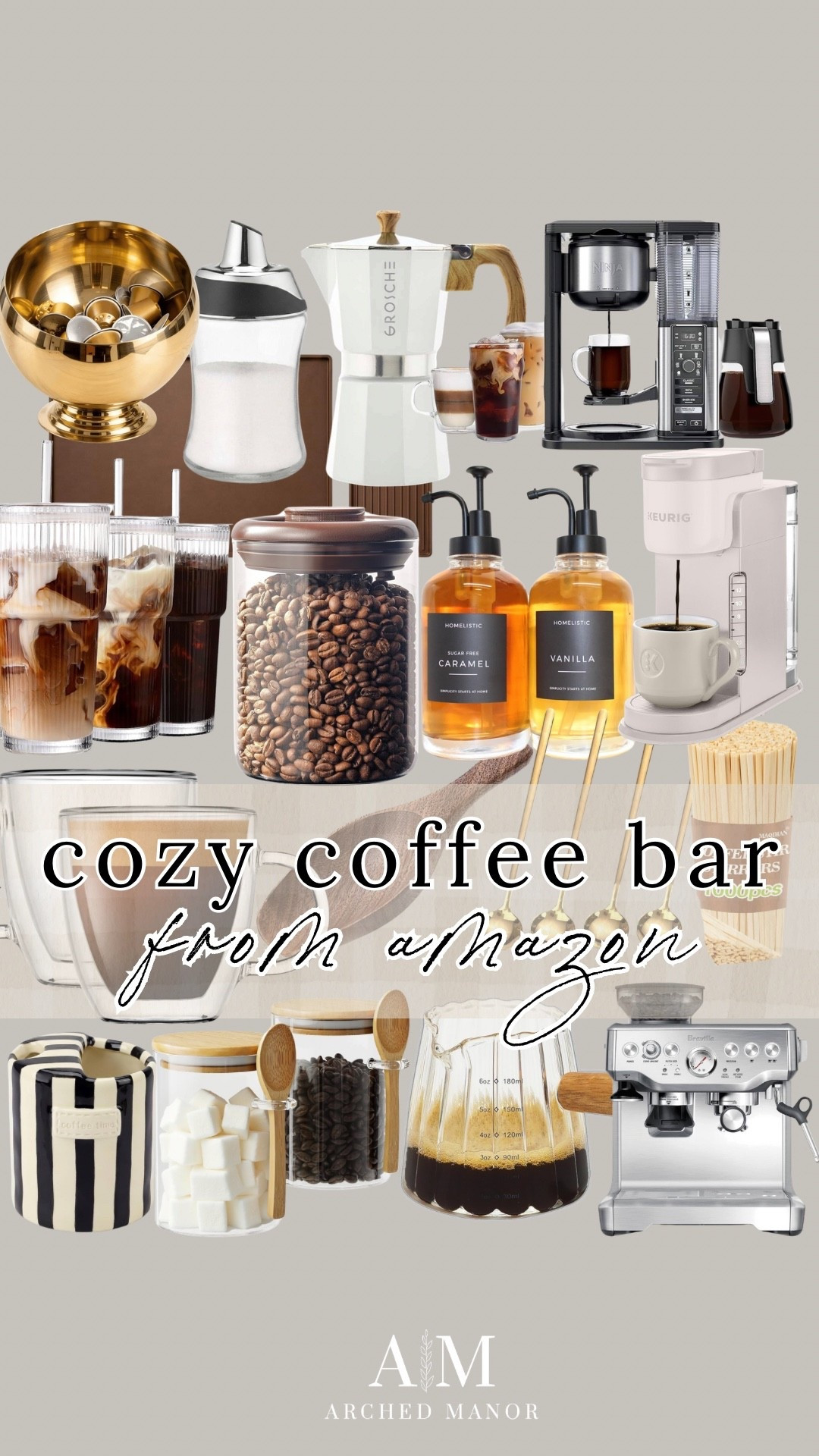 Cozy coffee bar finds from Amazon! Get your morning routine fall ready with all the cute, cozy, comfy vibes. 🤎☕️

#LTKmomlife #LTKdayinmylife #LTKHome