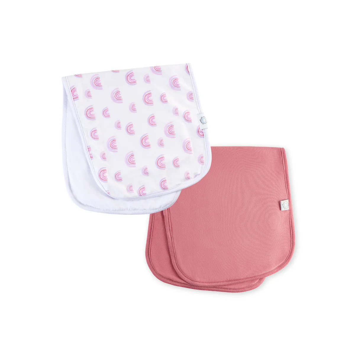 Dream Burp Cloth - 2 Packs - Pink Rainbow | Dreamland Baby