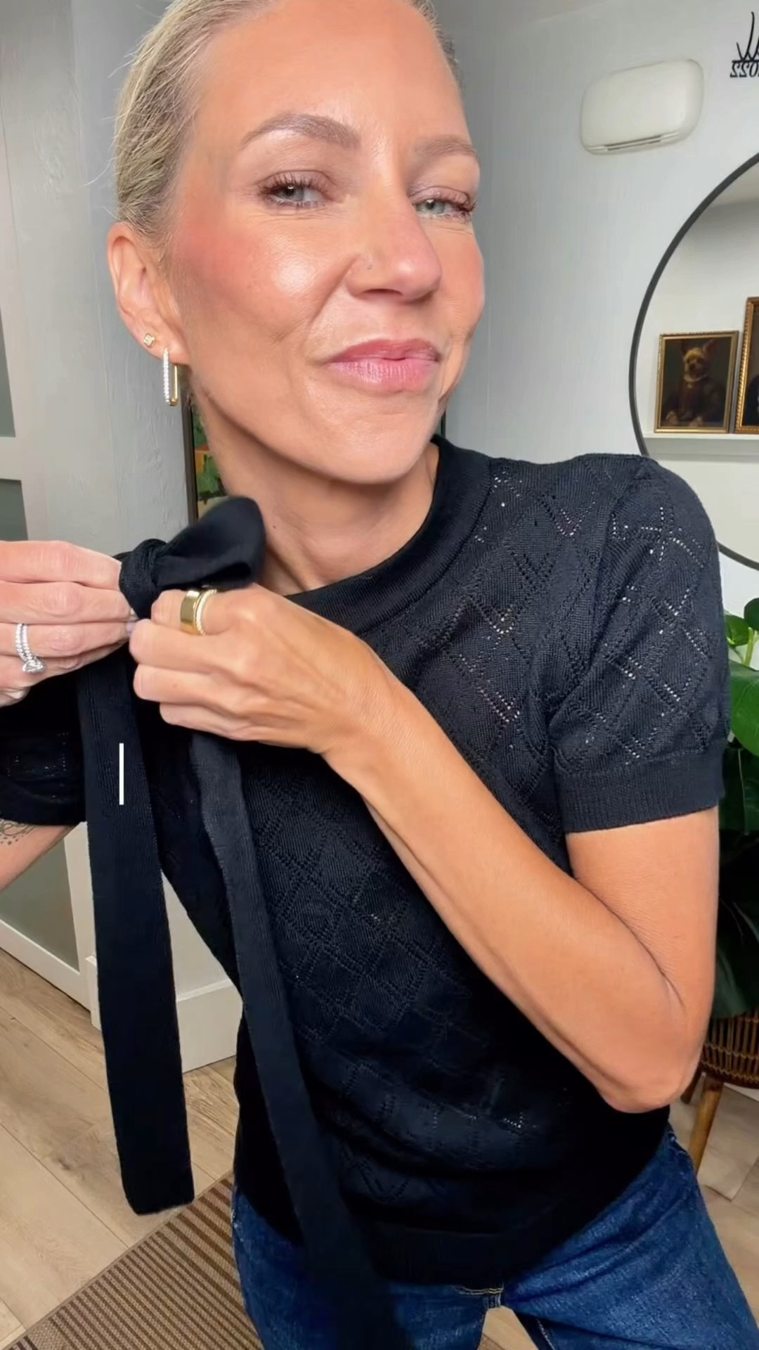 Retro 🤝🏼 Classic 

The 🖤🎀🖤 sealed the deal for me! This top is perfect for both casual & elevated looks!

#LTKWorkwear #LTKootd #LTKgrwm