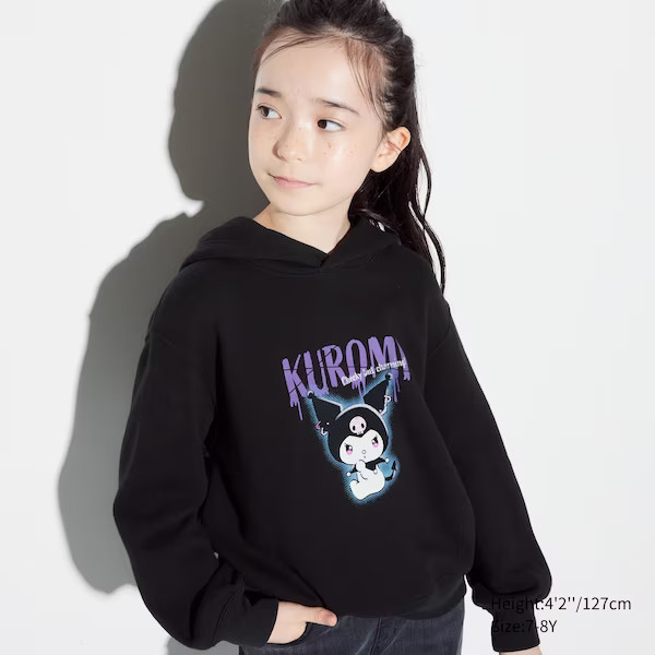 Sanrio Characters Sweat Cropped Hoodie | UNIQLO (US)