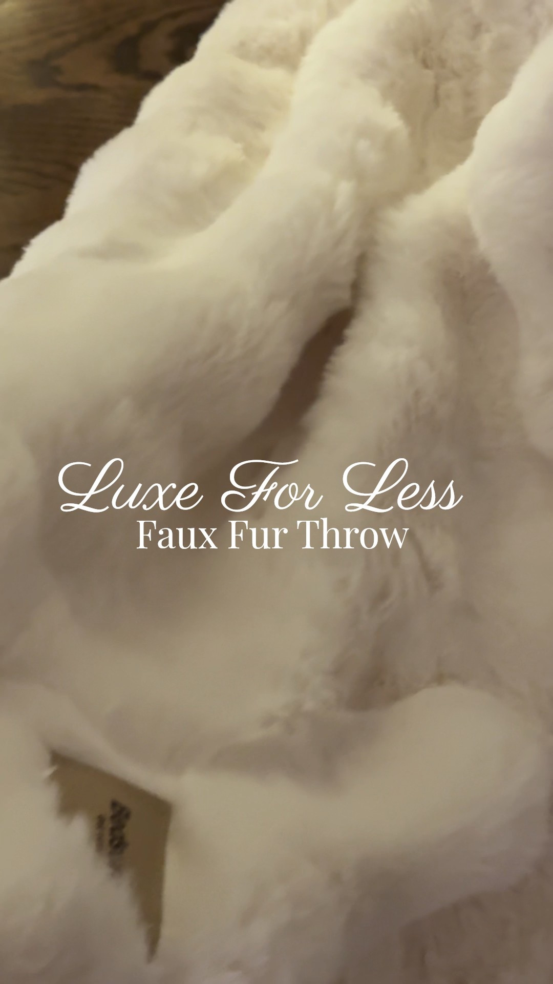 25% off for Black Friday! This faux fur throw just came and immediately was a hit. 

#holiday #cozy #amazon #throw #fauxfur #luxeforless #potterybarn

#LTKCyberWeek #LTKHome #LTKHoliday