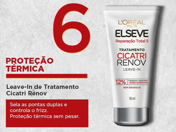 Leave-in de Tratamento L'Oréal Paris Elseve Cicatri Renov, 50ml | Amazon (BR)