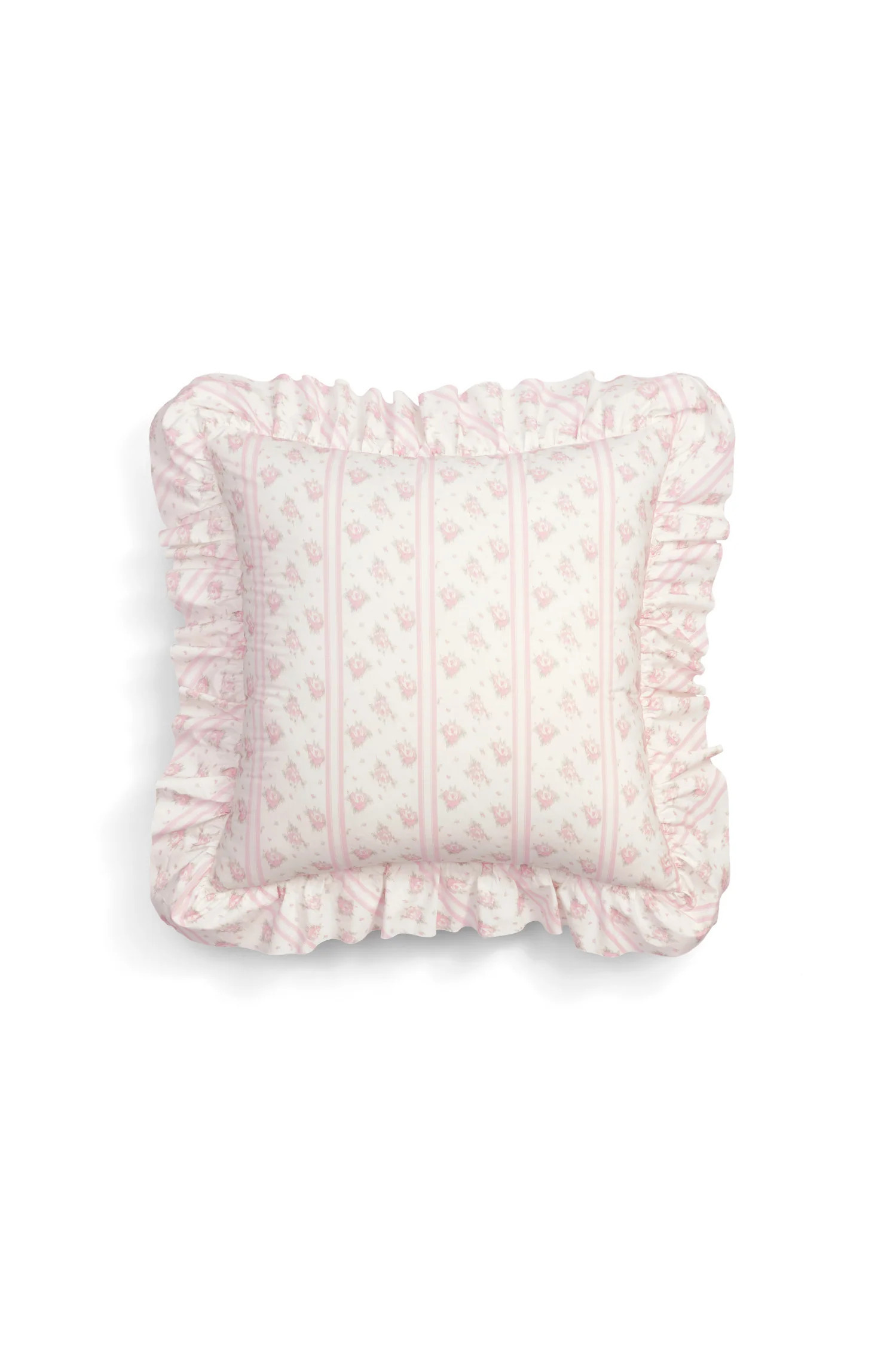 Ruffle Throw Pillow | LOVESHACKFANCY