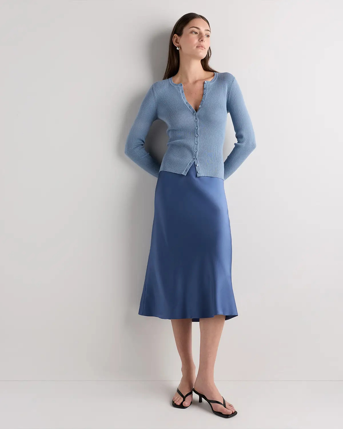 100% Washable Silk Skirt | Quince