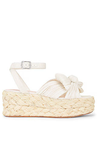 Gaby Espadrille in White | Revolve Clothing (Global)