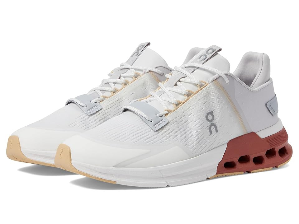On Cloudnova Flux (Undyed-White/Auburn) Men's Shoes | Zappos