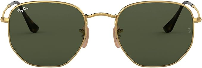 Ray-Ban RB3548N Hexagonal Flat Lens Sunglasses | Amazon (US)