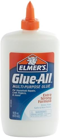 Elmer’s Glue-All, Multi-Purpose Liquid Glue, Extra Strong, 16 oz, 1 Count | Amazon (US)