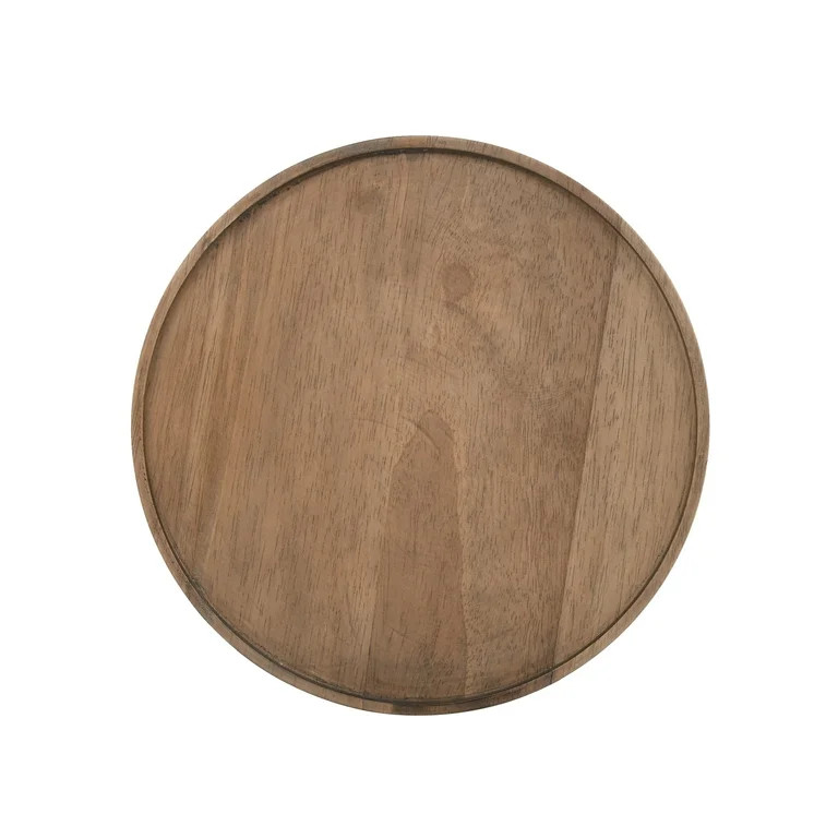 Better Homes & Gardens Archie Brown Wood Round Plant Stand | Walmart (US)