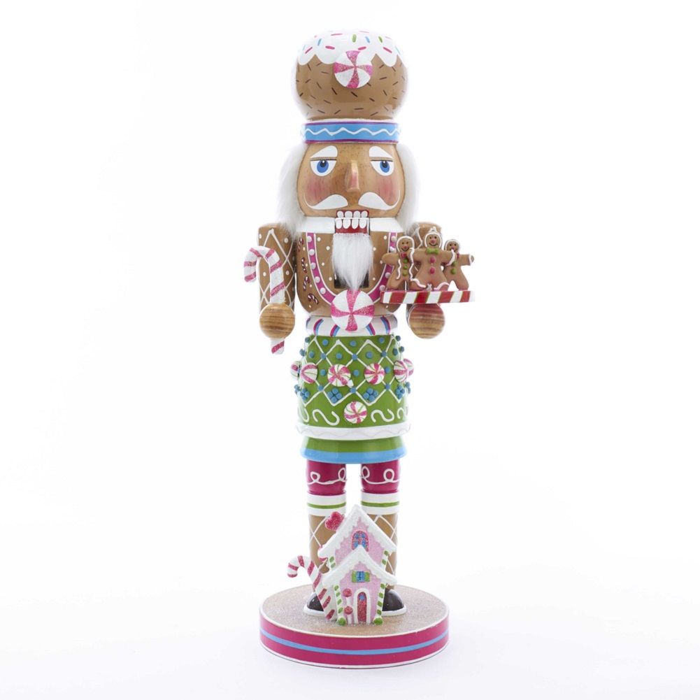 Kurt Adler 16-Inch Wooden Gingerbread Nutcracker | Walmart (US)