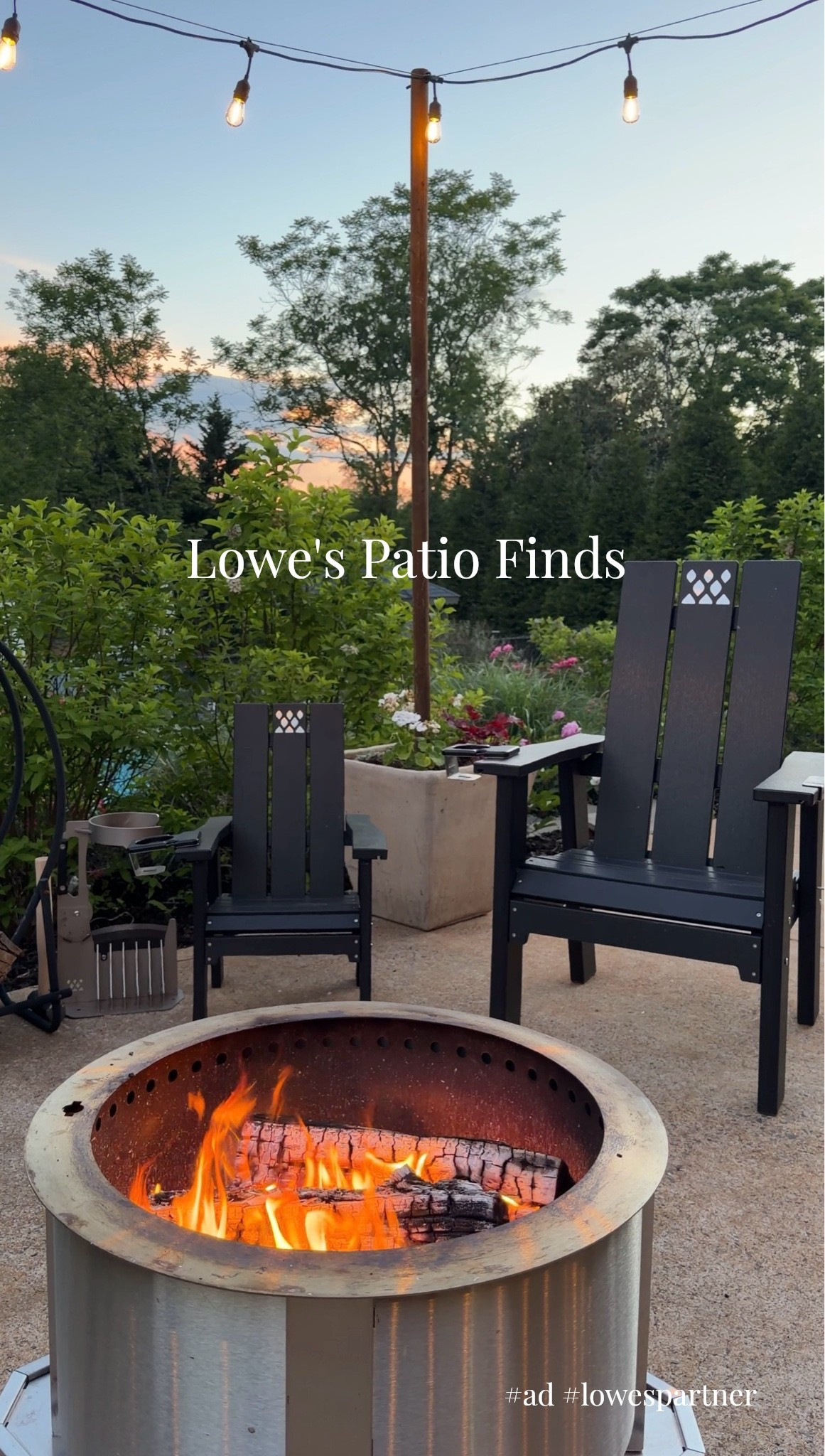 Items that elevated my patio and ideas for yours from @lowes 

#ad #lowespartner