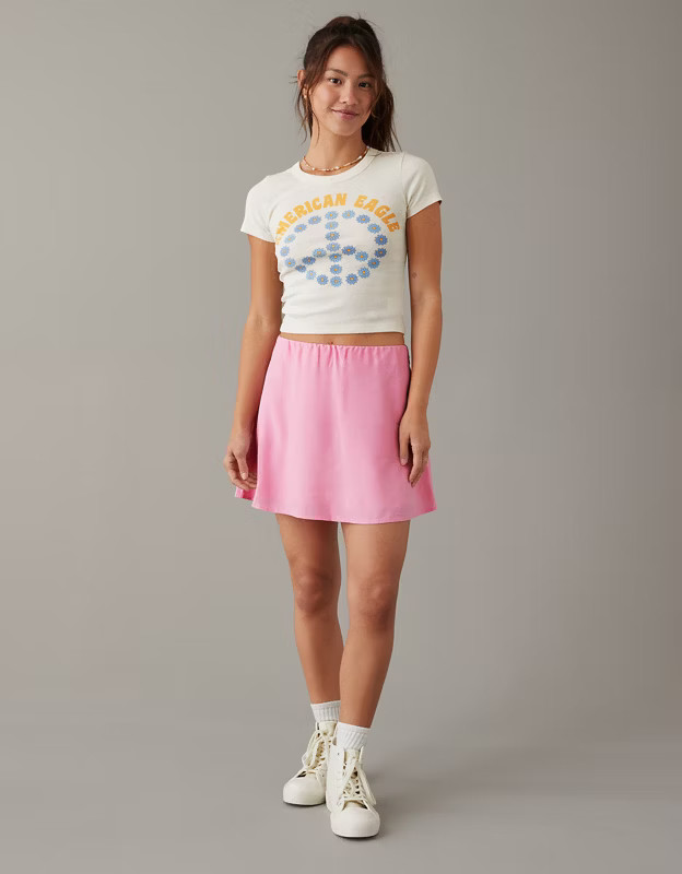 AE Skater Mini Skirt | American Eagle Outfitters (US & CA)
