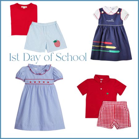 Adorable outfits for the first day of school! 

#LTKfamily #LTKBacktoSchool #LTKkids