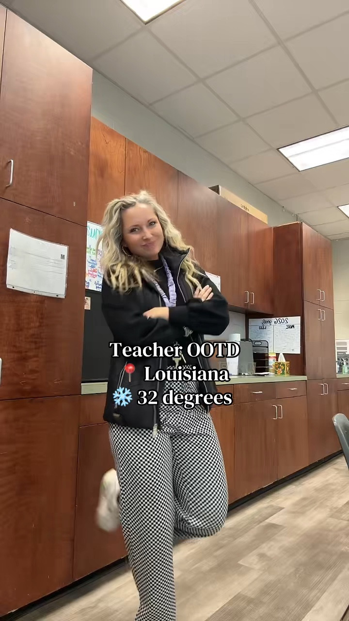 Comfy teacher OOTD