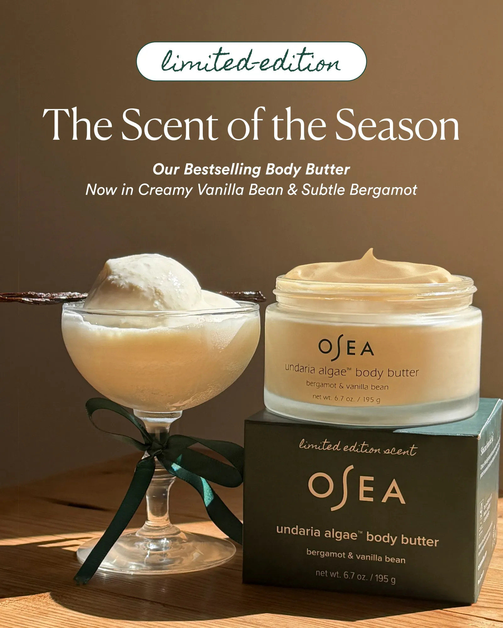 Undaria Algae\u2122 Body Butter Bergamot & Vanilla Bean | Osea Malibu (US)