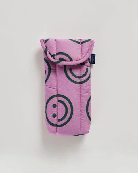 Puffy Glasses Case - Raspberry Happy | ban.do Designs, LLC