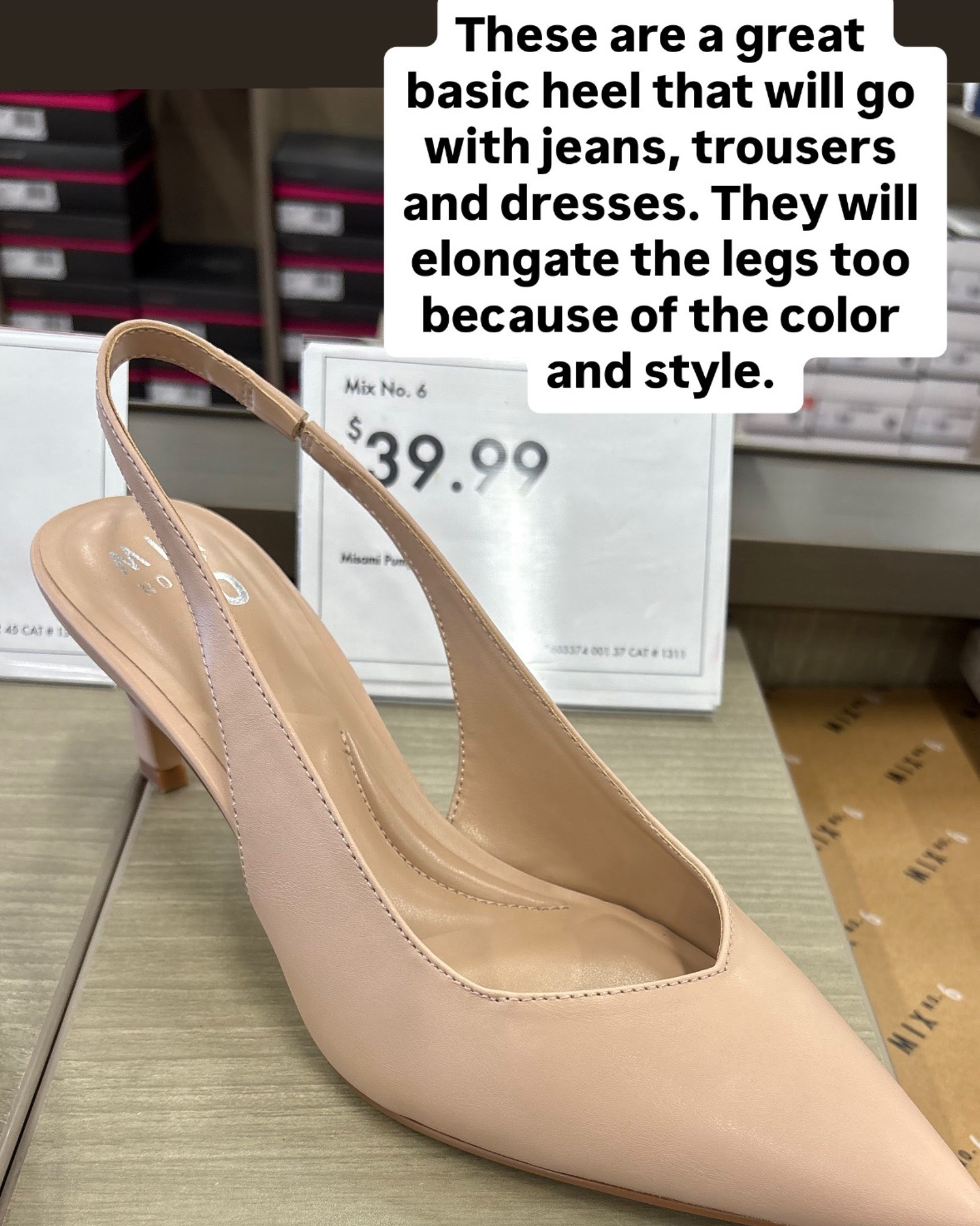 New DSW Sandals! Most are priced $50 and under

Sling back nude heel with pointed toe

Today only use code LUCKY to save!

$15 off $49
$20 off 99
$60 off $199







#dsw #sandals #sandalseason #platformsandals #cutesandals

#LTKSeasonal #LTKSaleAlert