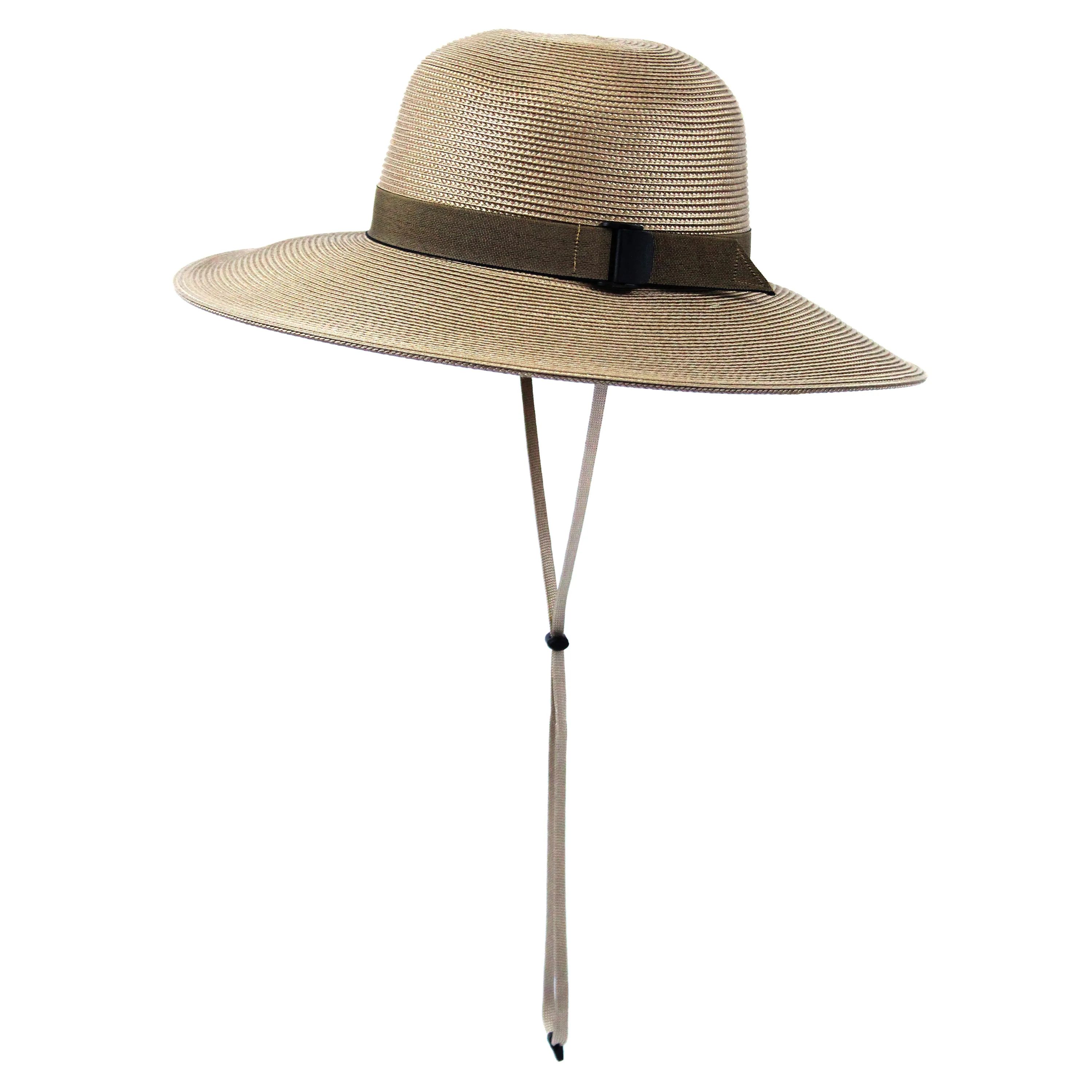 Women's Wide Brim Straw Sun Hat | SwimZip